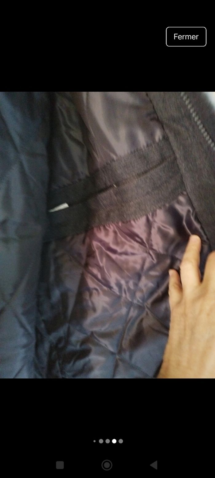 Duffle-coat gris foncé - photo numéro 6