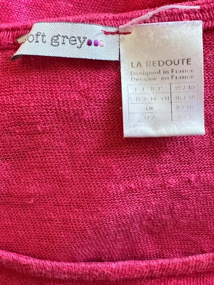 T shirt taille 40 en lin - photo numéro 5
