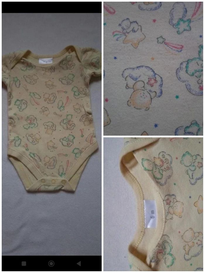 lot body été fille taille 6 mois - photo numéro 2