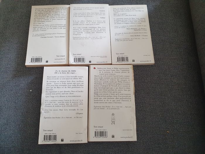 Lot de livres de Marc Lévy - photo numéro 2