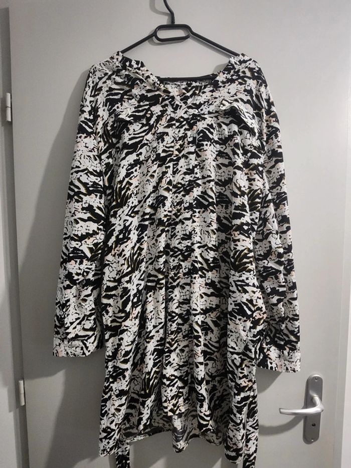 Robe tunique avec ceinture - photo numéro 7