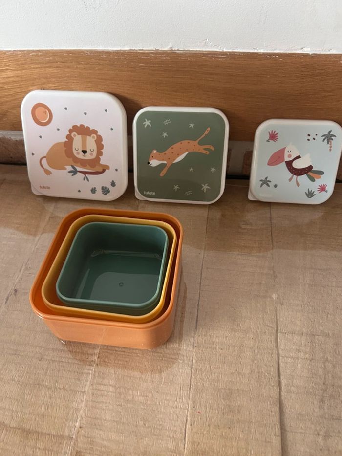 Ensemble 3 boîtes à déjeuner – Neuf - photo numéro 3