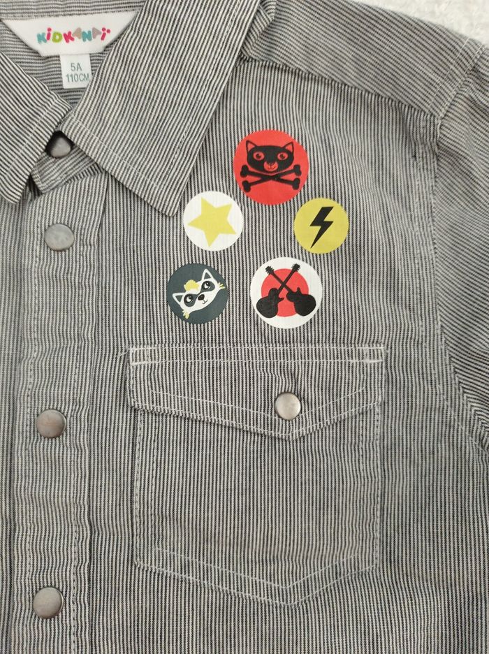 Chemise pour petit garçon taille 5 ans 110 cm - photo numéro 6