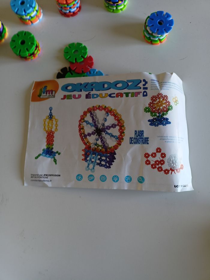 Okadiz jeu éducatif 550 pièces jfm diffusion complet - photo numéro 4