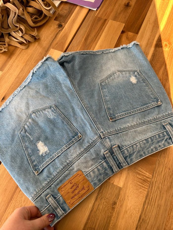 Short en jeans stradivarius 40 - photo numéro 3