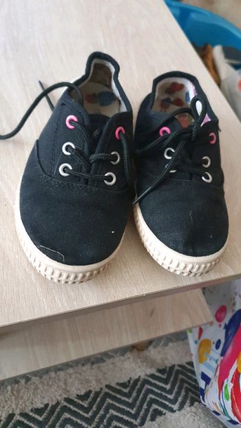 Baskets toiles filles