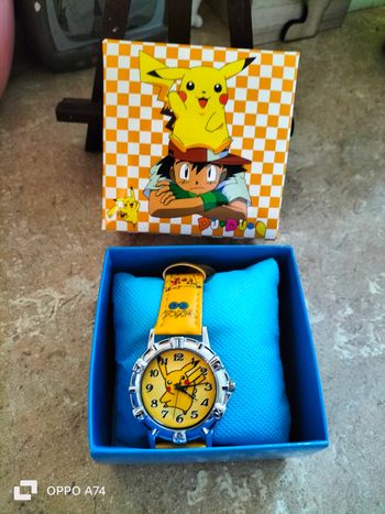 Pokémon 🩵 Montre fantaisie Pikachu