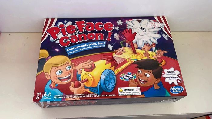 jeu société Pie face canon