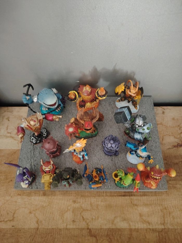 Lot de 16 figurines skylanders swap Force tbe - photo numéro 8
