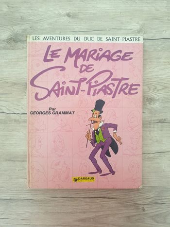 Bande dessinée Le mariage de Saint Piastre