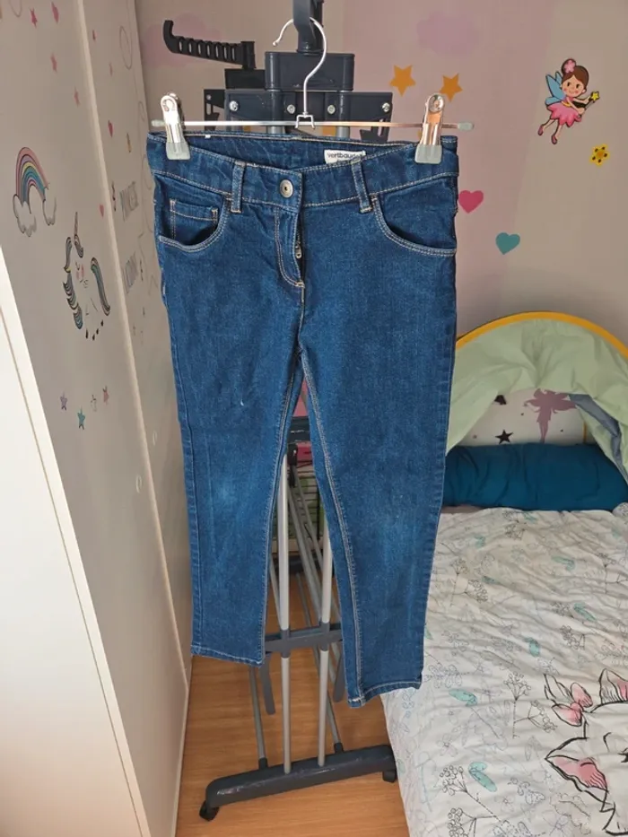 Jean fille verbaudet taille 8 ans - photo numéro 2