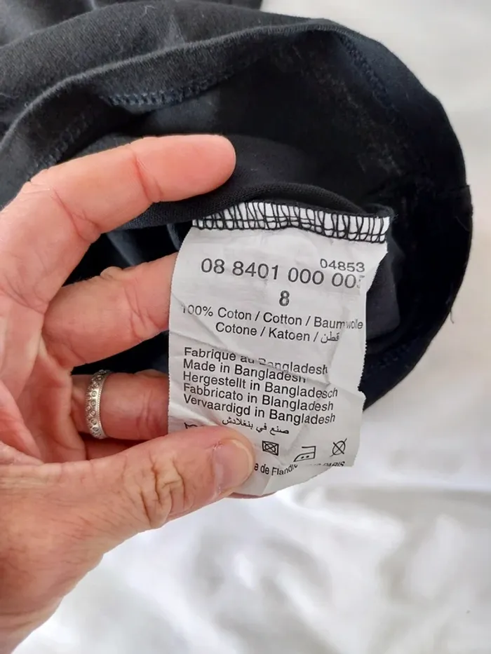 Tee-shirt manche courte garçon 8 ans La halle - photo numéro 4