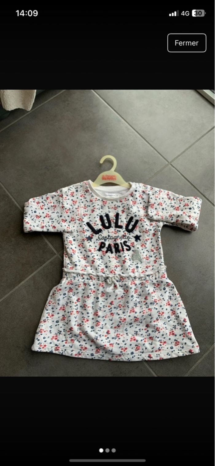 Robe fille 3 ans