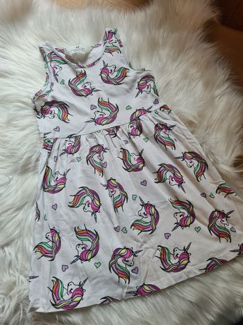 Robe licornes h&m 3/4ans