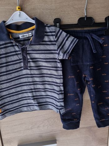 Ensemble polo gémo jogging kiabi 18 mois