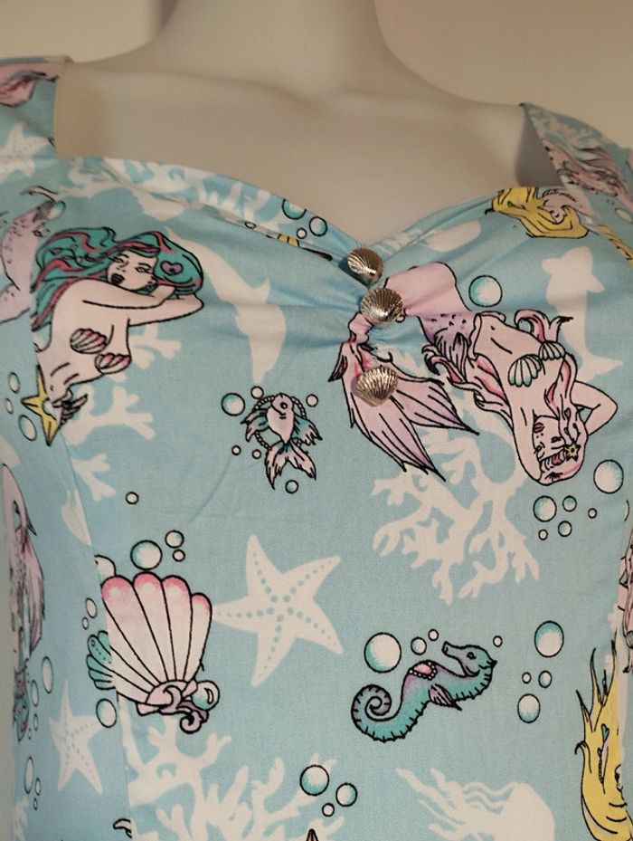 Robe Pin up/Rockabilly Hell Bunny xs - photo numéro 4