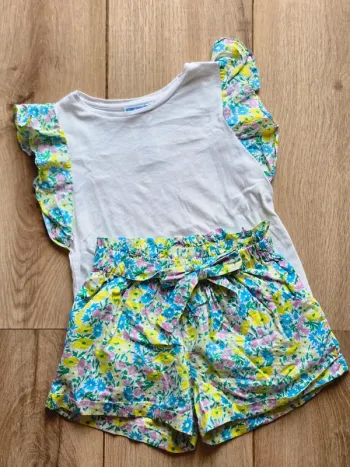 Jacadi short et tee shirt Liberty 6 ans