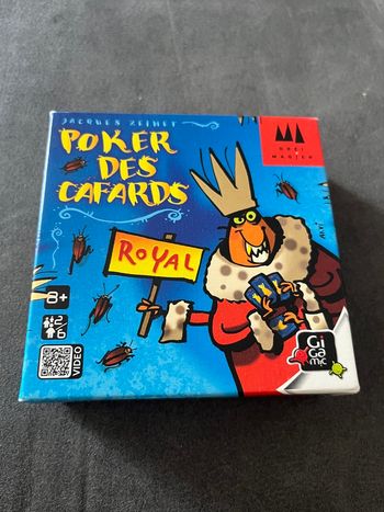 Jeu poker des cafards royal gigamic