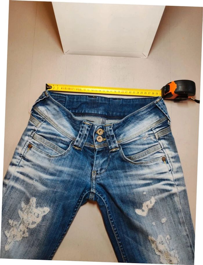 Pepe jeans femme vintage y2k 2000 taille W25 L30 - photo numéro 2