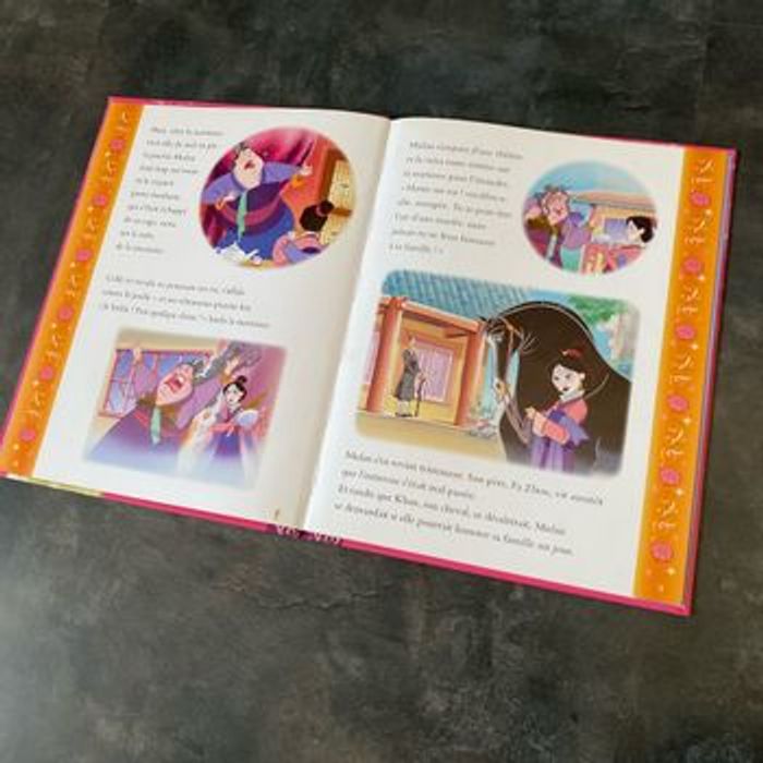 Livre de princesse Mulan Disney - photo numéro 4