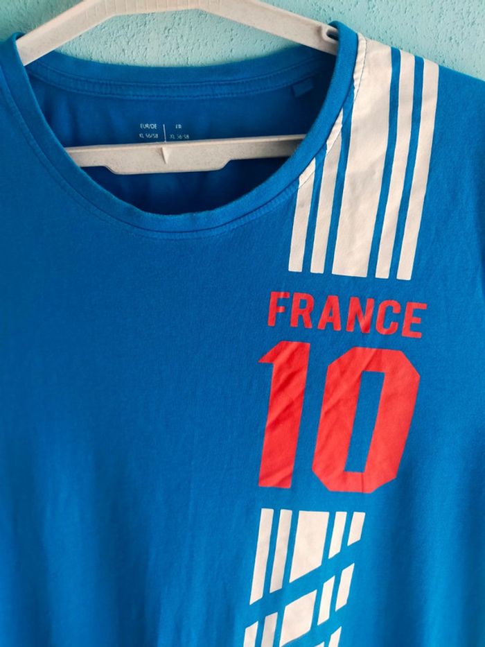 Lot de 3 tee-shirt bleu France - photo numéro 3