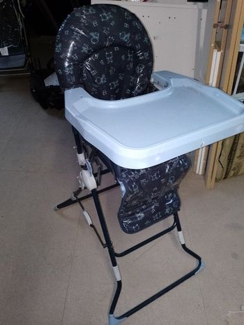 Chaise haute pliable