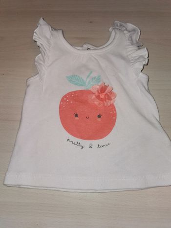 Débardeur pêche 6 mois