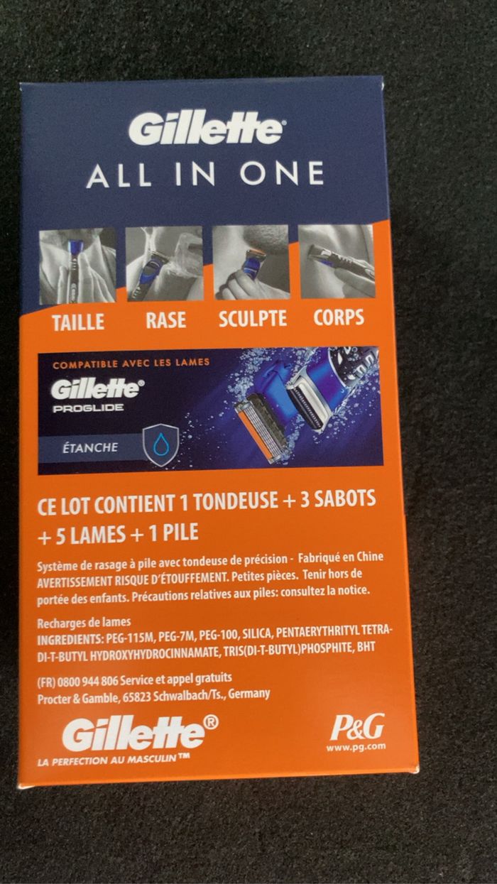 Tondeuse Gillette all in one - photo numéro 3