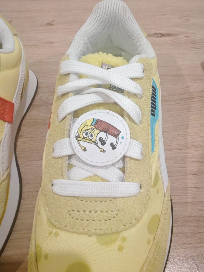Basket fille, taille 32, Puma Bob l'éponge - photo numéro 3