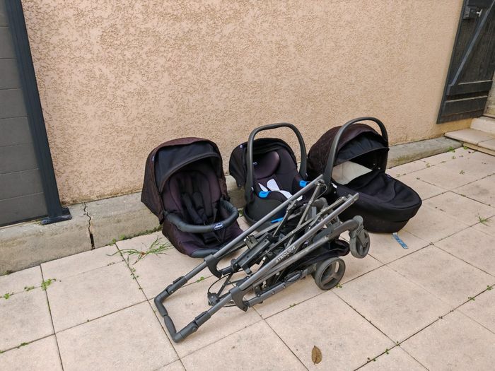 Poussette trio - photo numéro 2