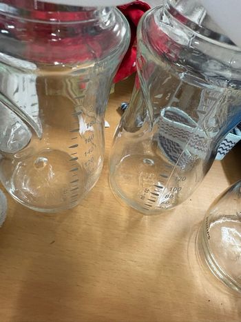 Biberons verre avent