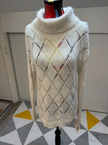 Pull à col roulé en laine Morgan Taille 34