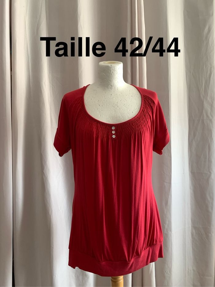Blouse rouge