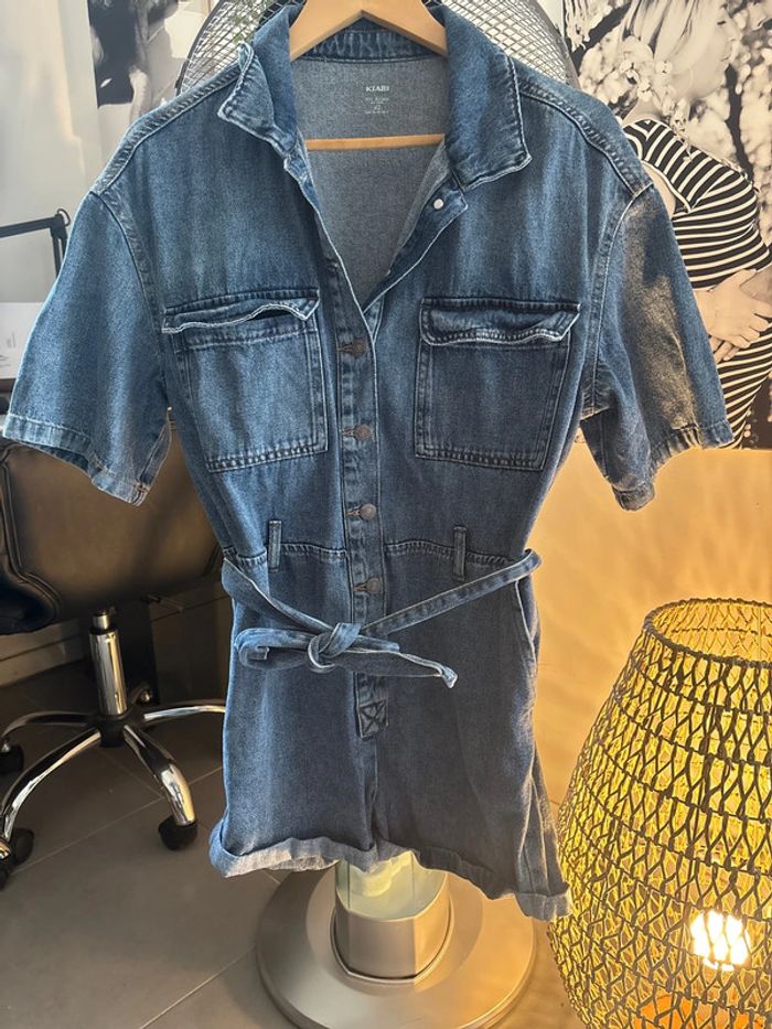 Combi short jeans - photo numéro 7