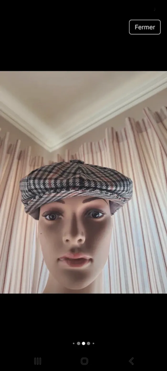 Jolie Chapeau homme Haegeman 56cm - photo numéro 6