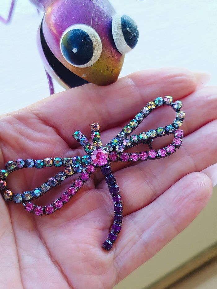 Boche libellule Vintage bijoux - photo numéro 4