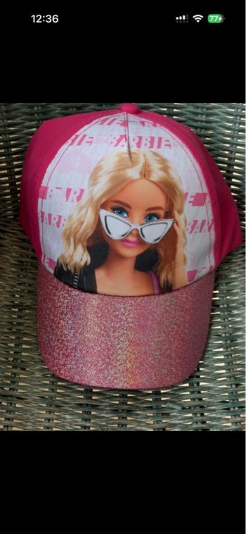 Casquette barbie 