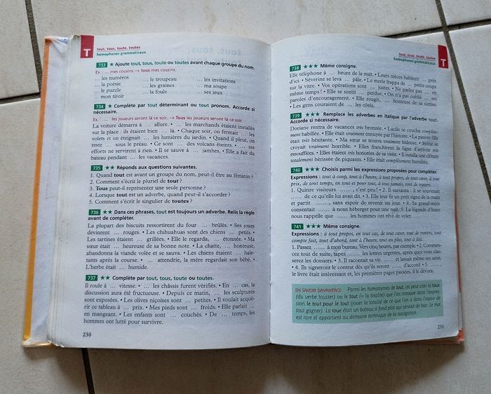 Manuel"toute l'orthographe par ordre alphabétique" - photo numéro 7