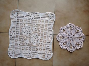 Lot de 2 napperons
