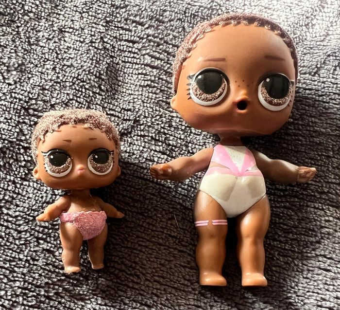 Petite poupée Lol surprise + bébé et accessoires comme sur la photos ( 11 ) - photo numéro 2