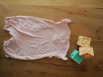 Combi-short little Ocean rose poudré