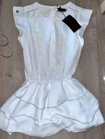 Robe catimini blanche