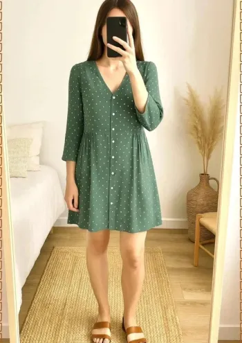 Robe à pois Des Petits Hauts – Taille 0