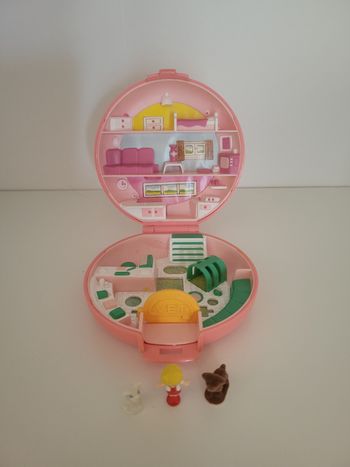 🧸 Polly Pocket Button's Animal Hospital  de 1989 🧸