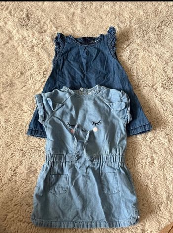 Robe en jean bébé