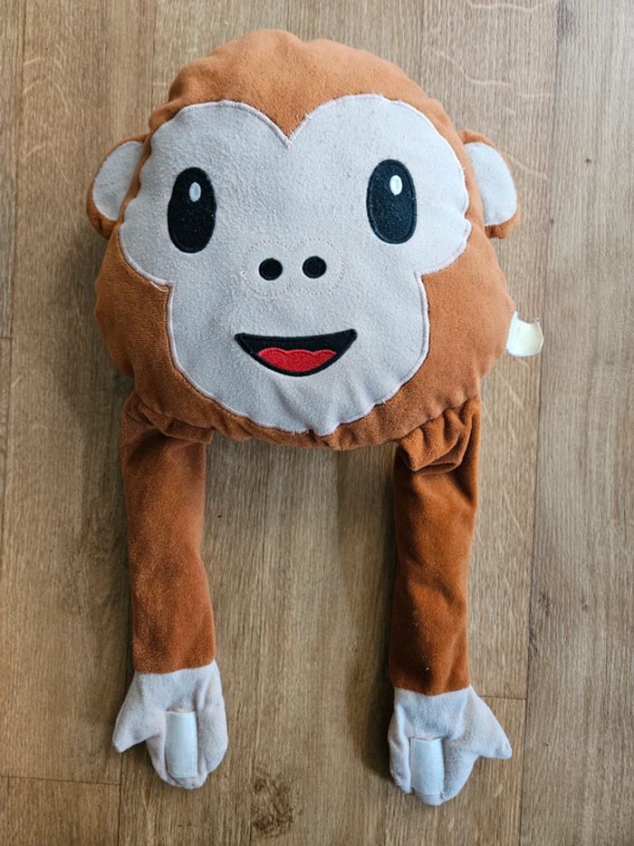 Coussin emoji singe - photo numéro 5