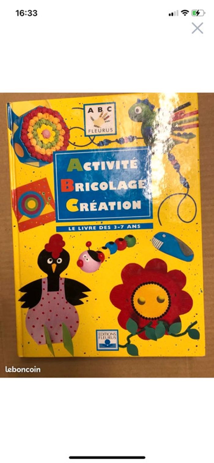 Activité bricolage création 3-7ans