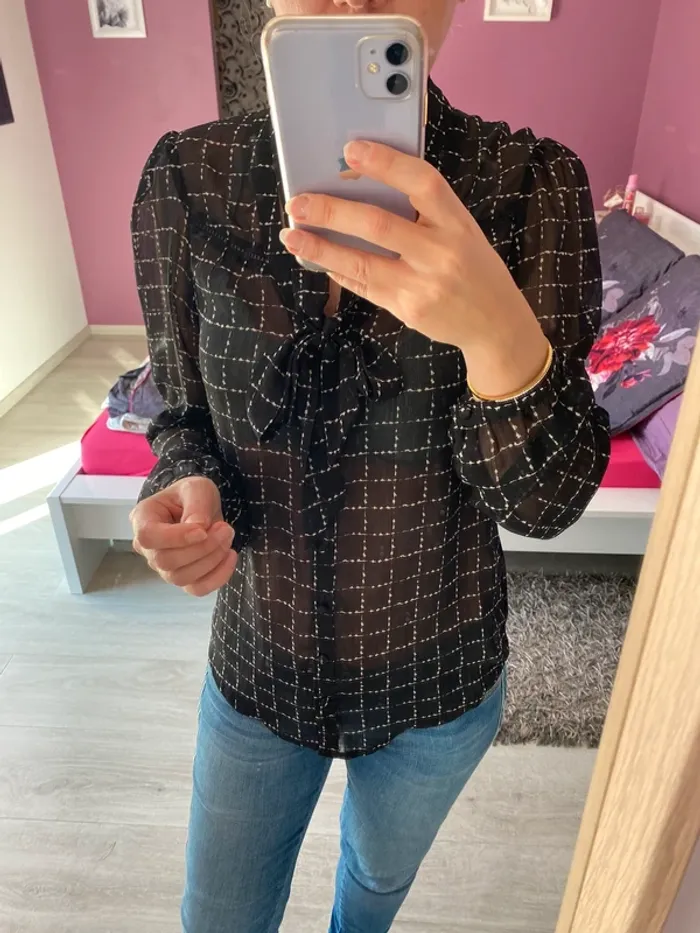 Chemise en voilage Promod