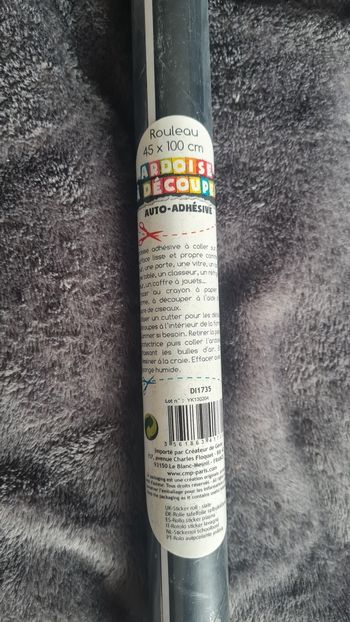 Tableau noir Adhésif type papier peint