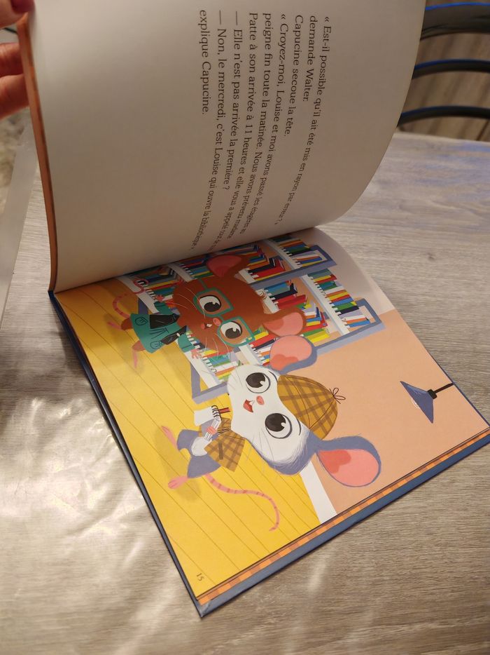 Livre Walter l enquête à la bibliothèque neuf - photo numéro 2